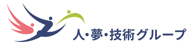 人・夢・技術グループ株式会社 ロゴマーク